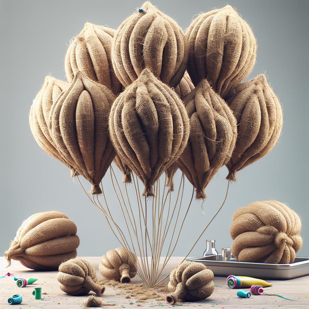 "Hemp party balloons deflating"