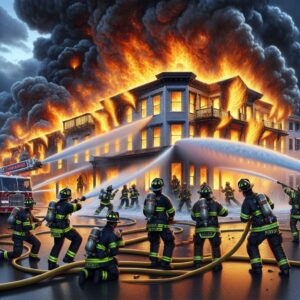 "Firefighters battling Shreveport spa fire"