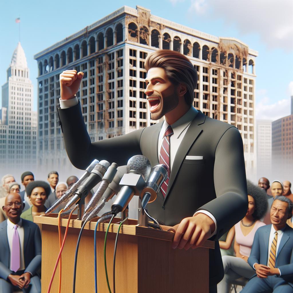 "Mayor advocating downtown building renovation"