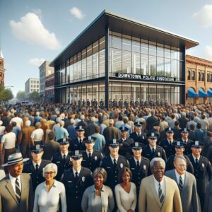 Police Substation Downtown Shreveport Opening