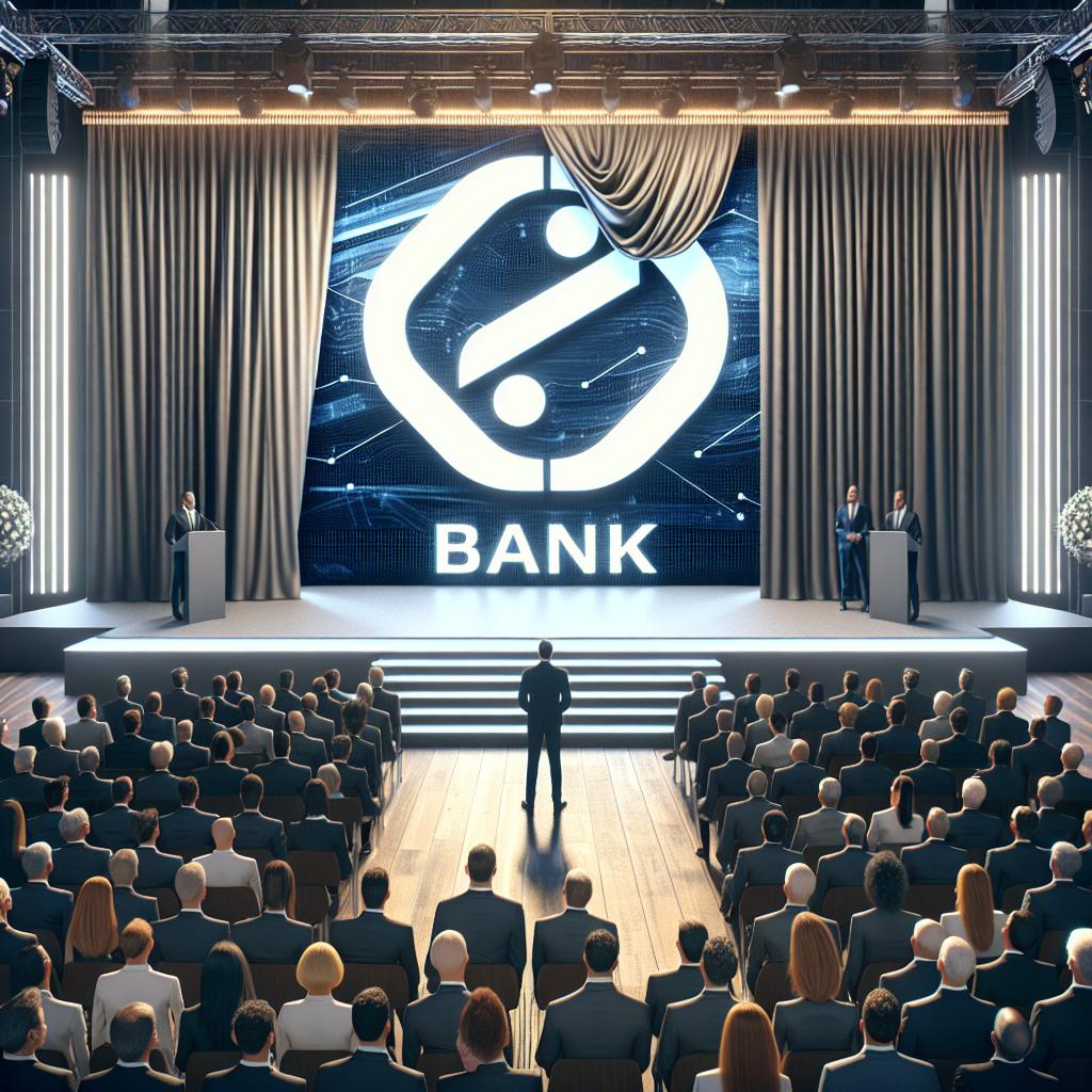 "Bonvenu Bank logo unveiling"