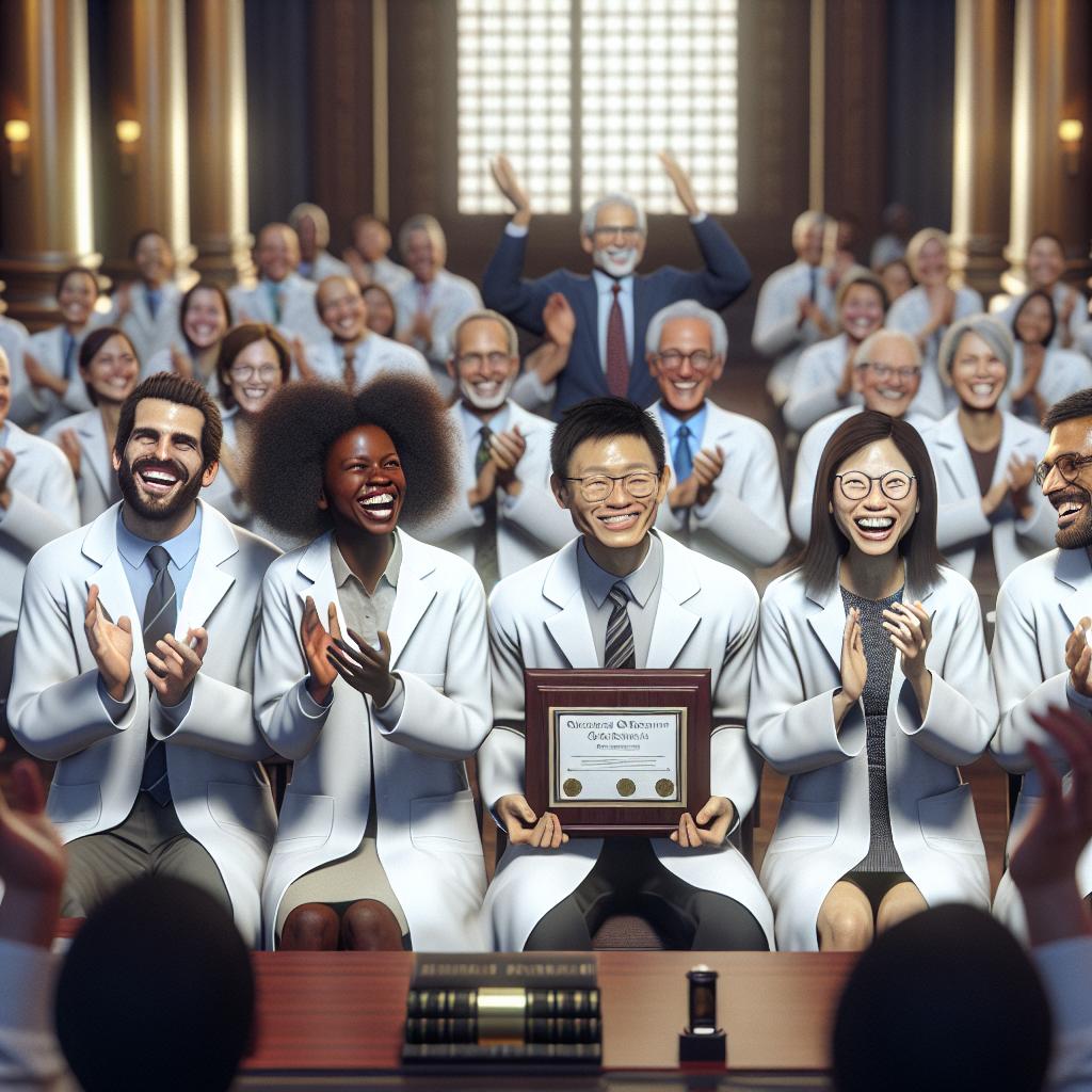 "Scientists receiving prestigious medical grants"