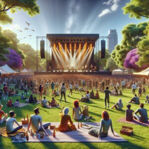 Outdoor Concert in Park