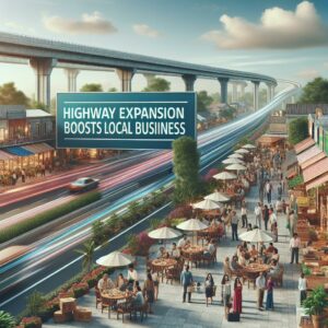 "Highway expansion boosts local business"