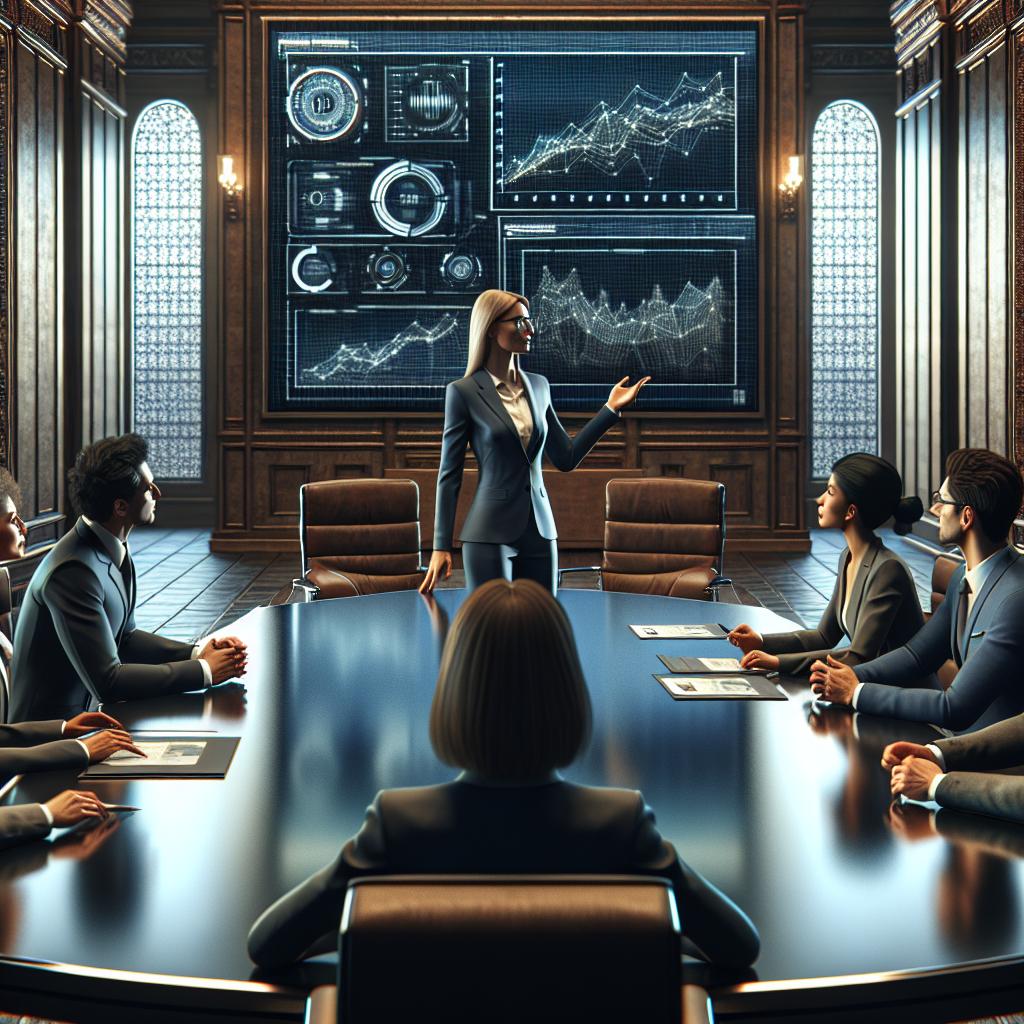 "Female CEO Leading Chamber"