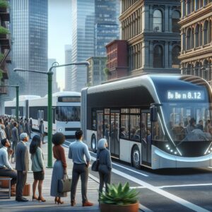 "Modern low-emission buses replaced"