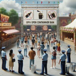 Festival open container ban