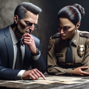 Mayor and Sheriff discussing