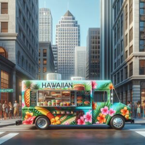 "Hawaiian food truck, downtown Shreveport"
