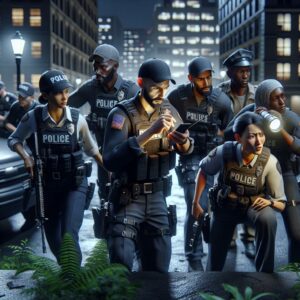 Police searching for suspect