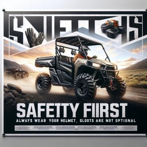 UTV safety awareness poster
