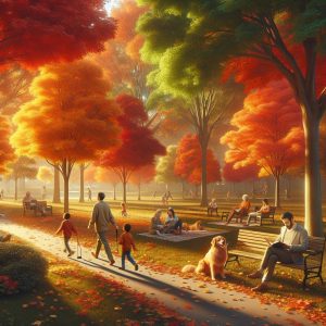 Cooler nights, warm days