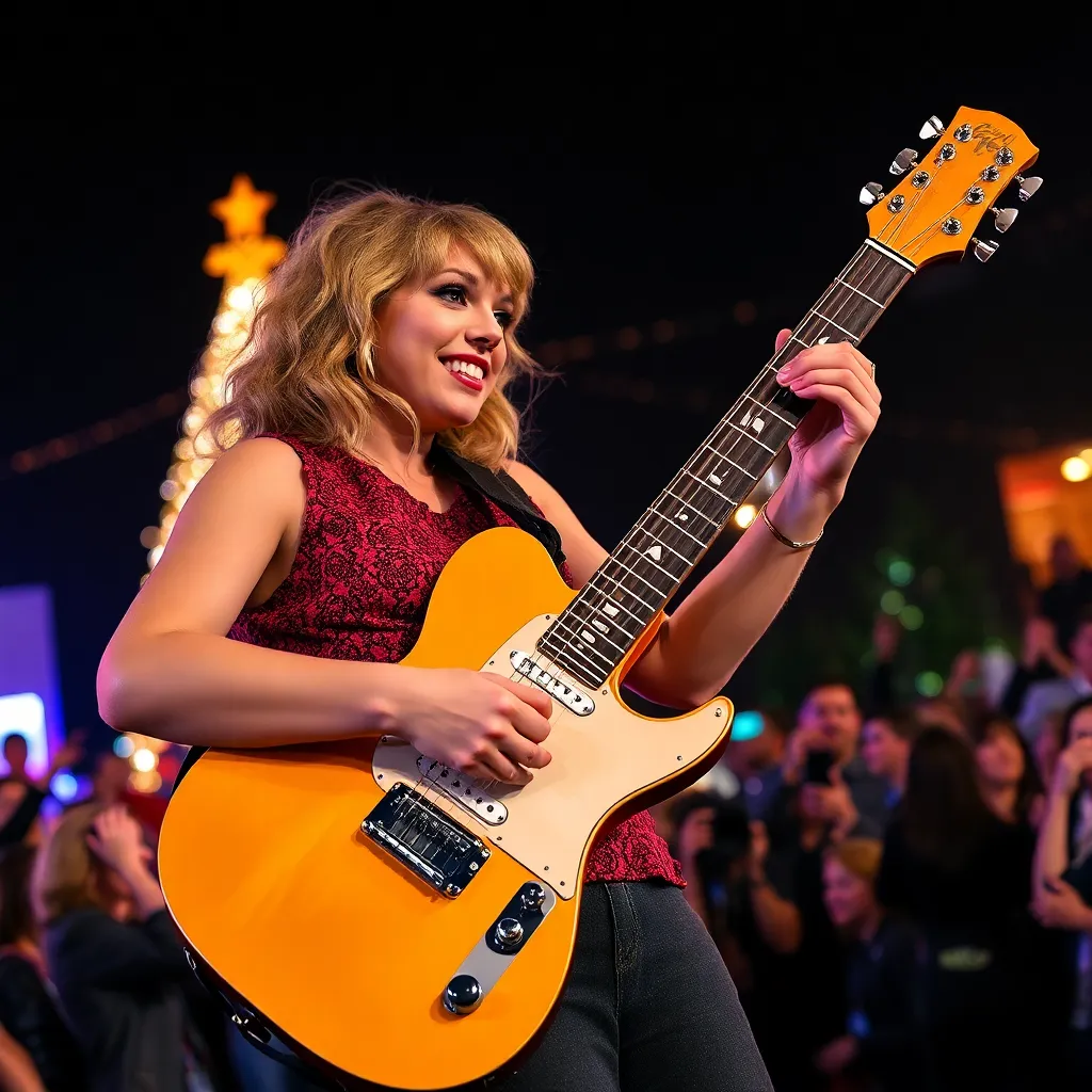 Excitement Builds in Shreveport for Christmas in the Sky Event Featuring Taylor Swift's Signed Guitar