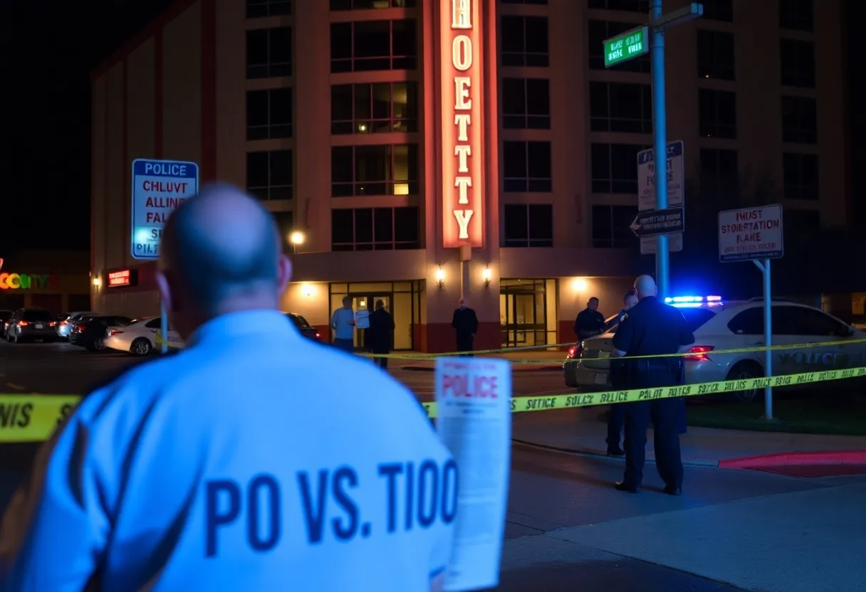 Police sting operation at a hotel in Shreveport