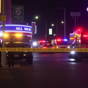Police presence outside nightclub following shooting