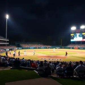 Arkansas Razorbacks vs LSU Tigers baseball game