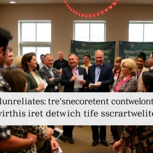 Celebration event for community awards in Haughton, Louisiana