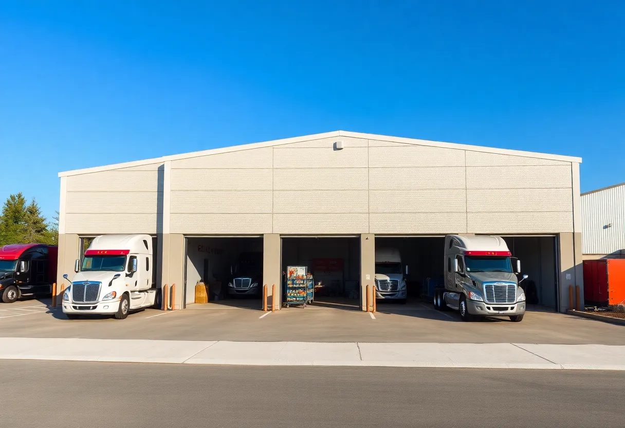 New Inland Truck Parts and Service facility in Shreveport