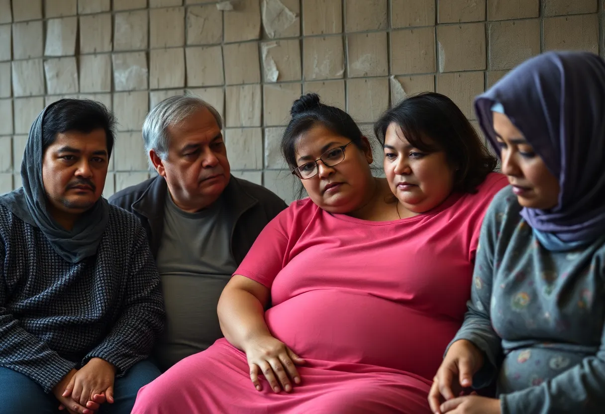 Tribute to Latonya Pottain highlighting obesity awareness and mental health.