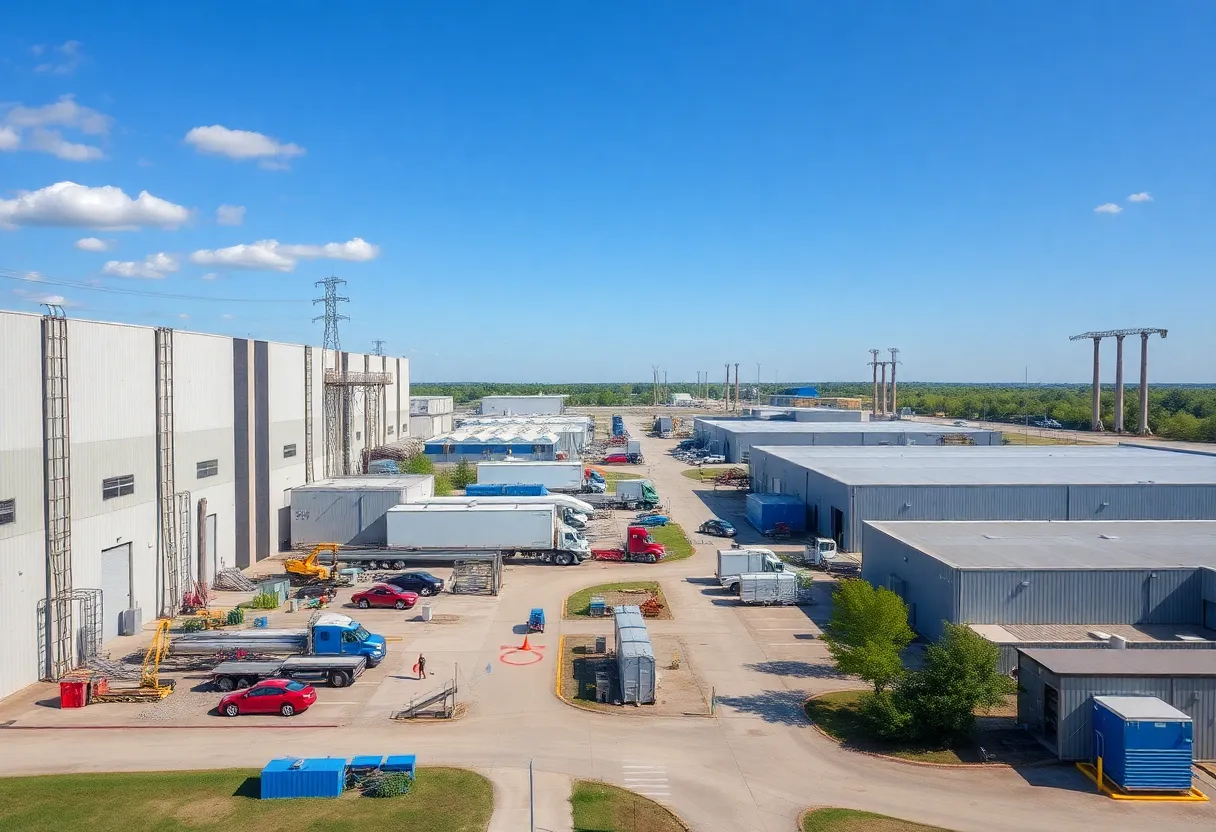 Revitalization of Shreveport Business Park with new manufacturing facilities