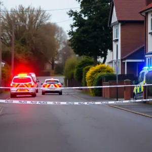 Police investigate a shooting scene in Shreveport, Louisiana