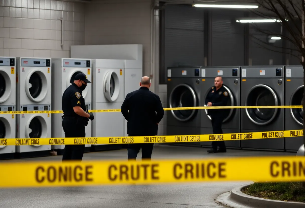 Investigators at Alsco Uniforms laundry facility in Shreveport