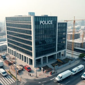 New construction site for Shreveport Police headquarters