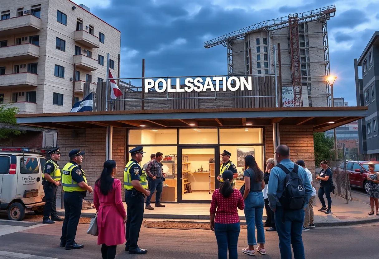 Construction of a new police substation in Shreveport