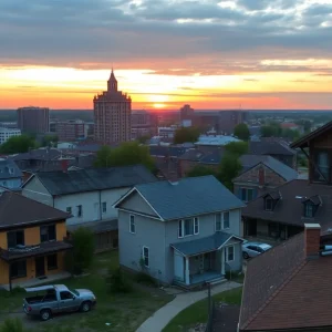 Abandoned house in Shreveport highlighting squatting crisis