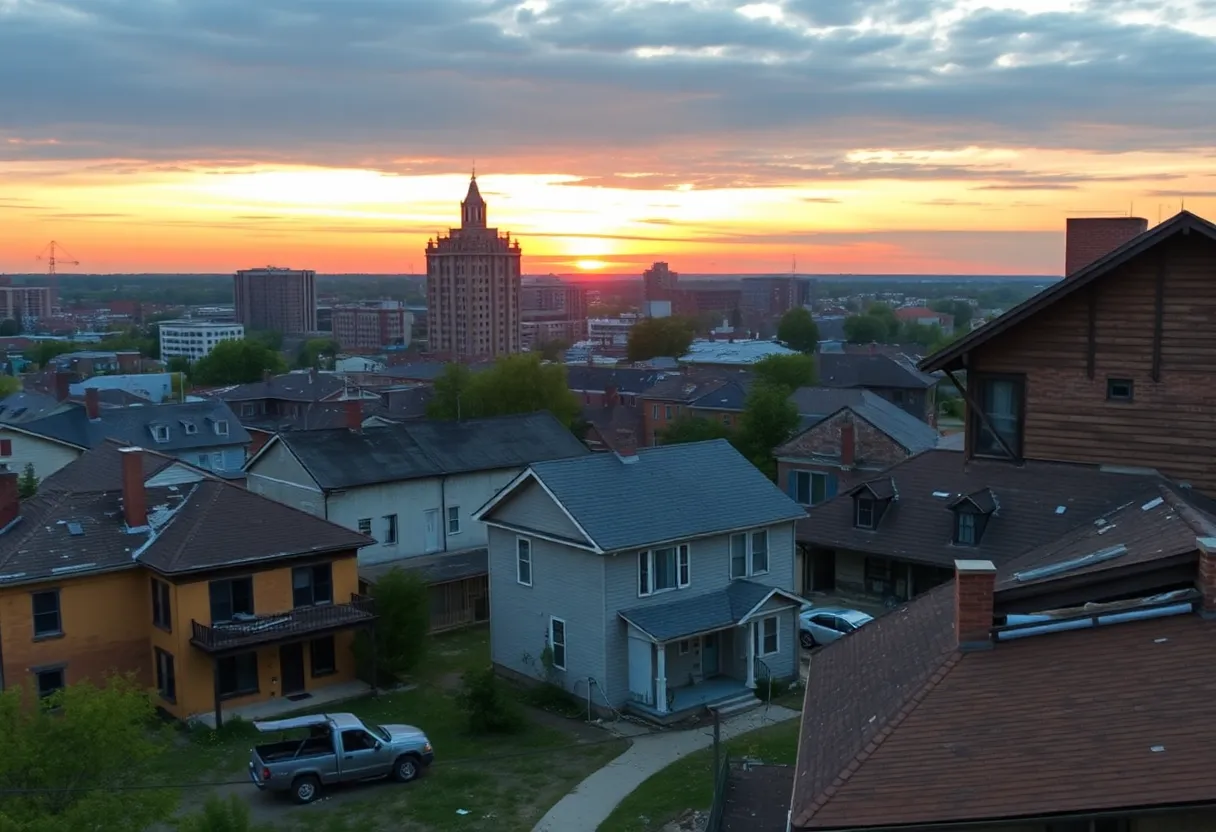 Abandoned house in Shreveport highlighting squatting crisis