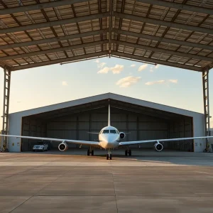 SkyWest Airlines Maintenance Base at Shreveport Regional Airport