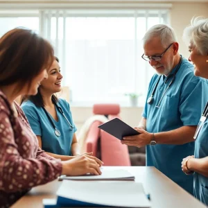 Community healthcare professionals honoring a surgeon's legacy