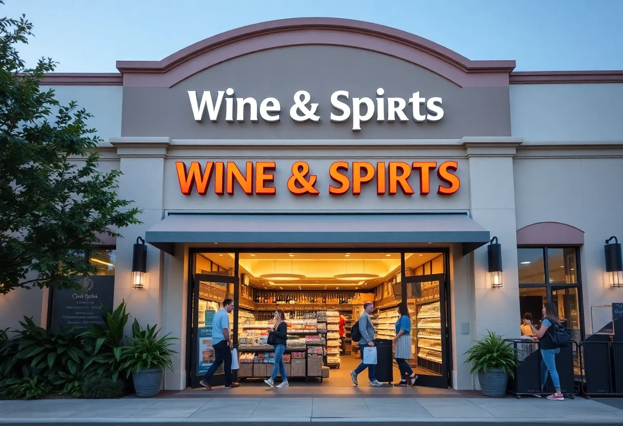 Exterior view of the new Total Wine & More location in Shreveport