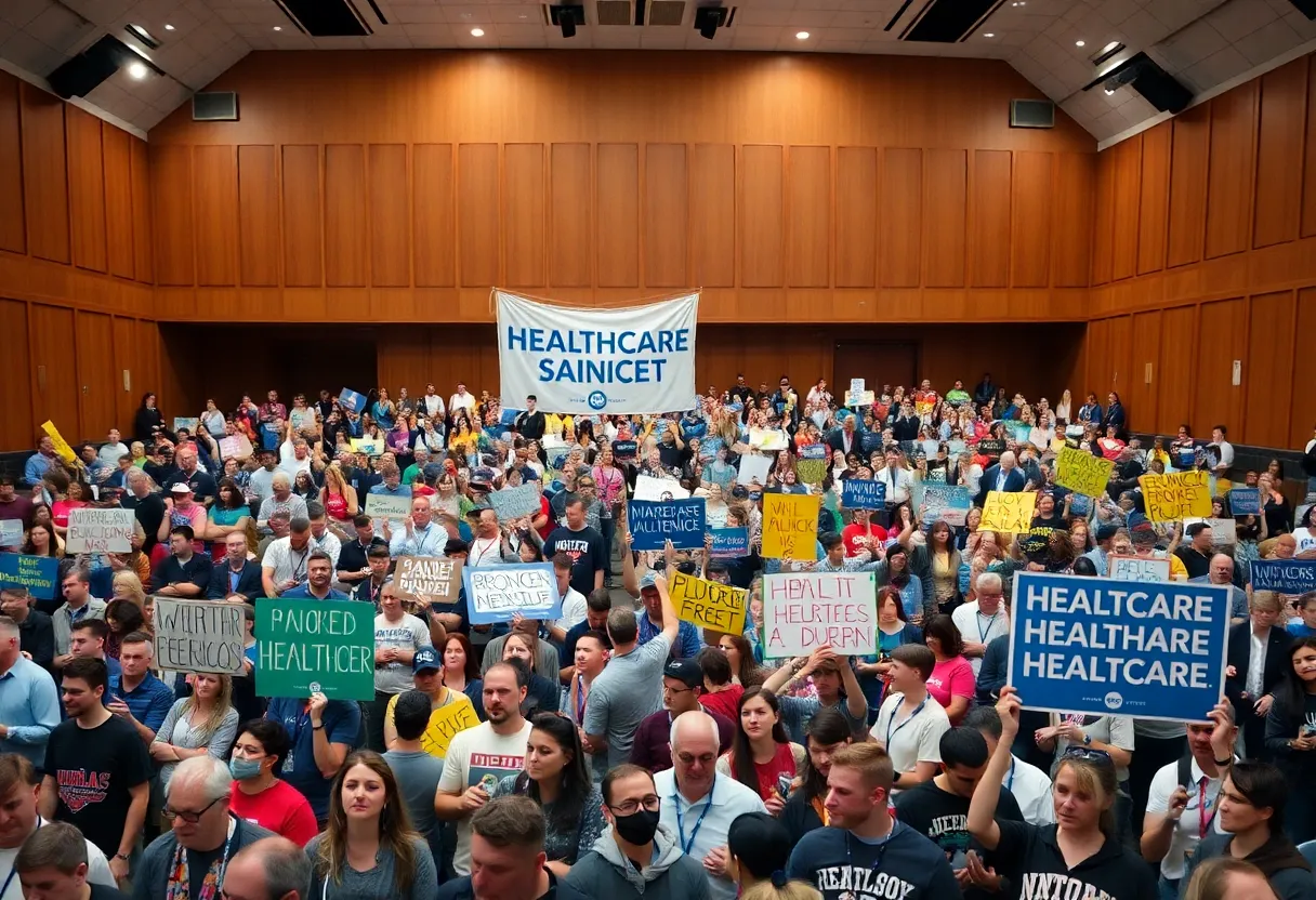 Bernie Sanders Rally at Shreveport Municipal Auditorium