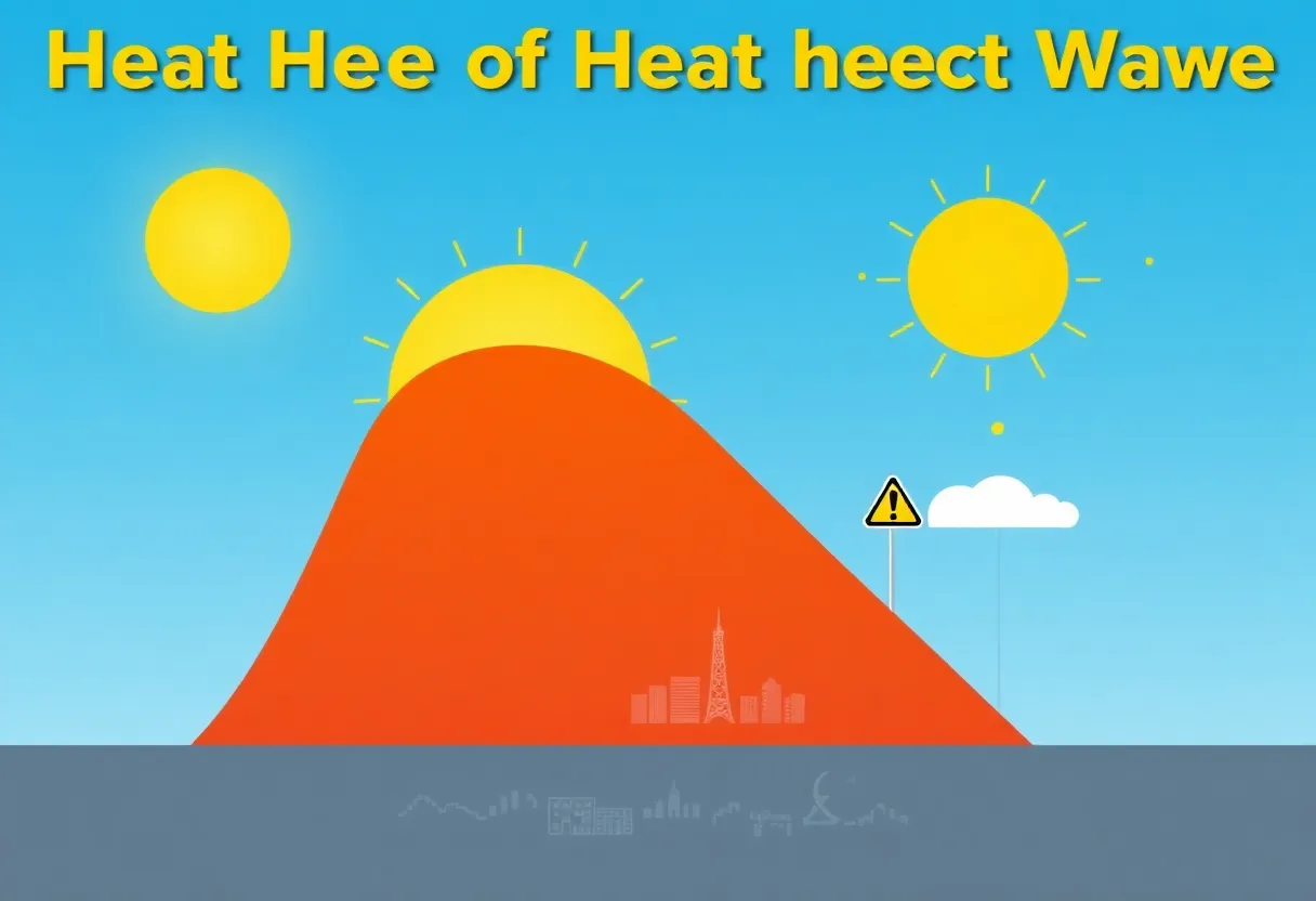 Heat wave impacting cities in the Eastern U.S.
