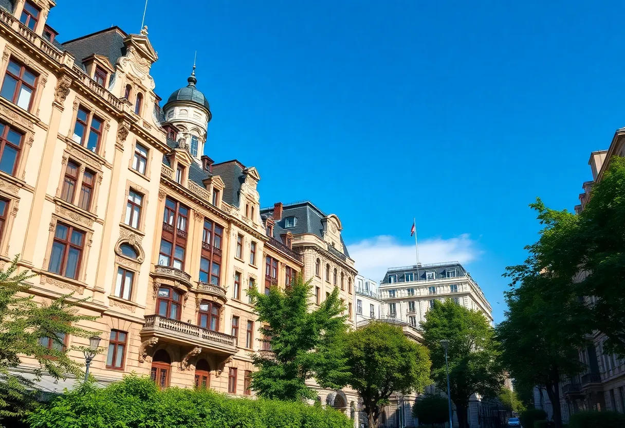 Historic buildings located at 864 Texas Avenue, Shreveport.
