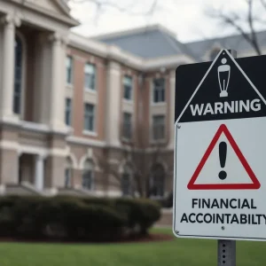 Warning sign about financial accountability at university