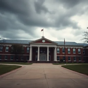 University building in Shreveport representing ongoing controversies