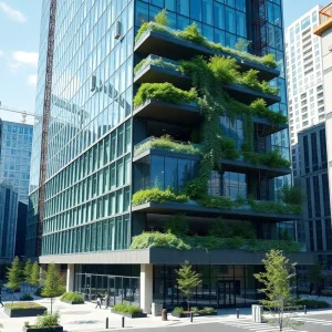 Construction site of Northwest Louisiana State Office