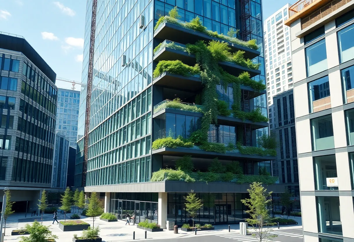 Construction site of Northwest Louisiana State Office