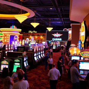 Casinos in Shreveport-Bossier showcasing lively atmosphere