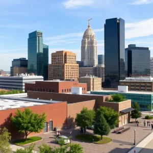 A vibrant view of Shreveport highlighting local businesses.