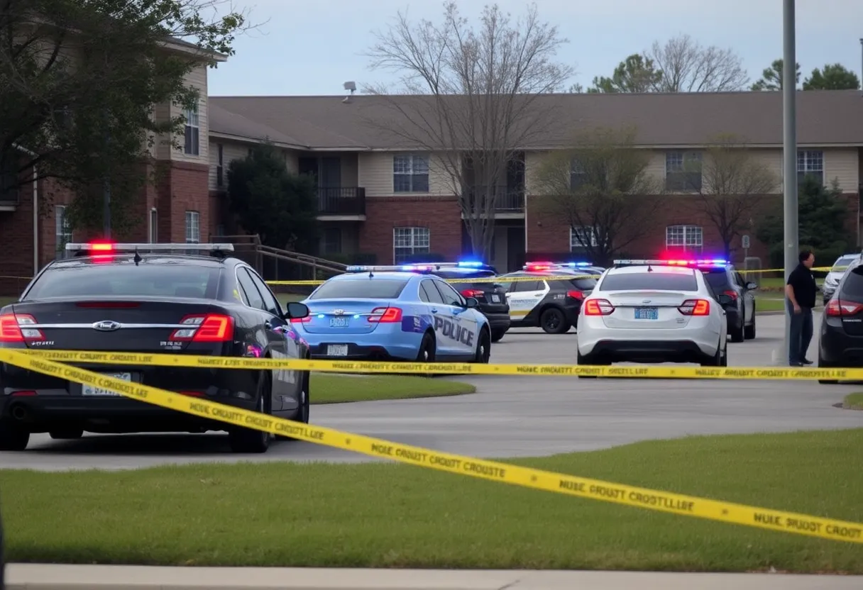 Police response to shooting incidents in Shreveport.