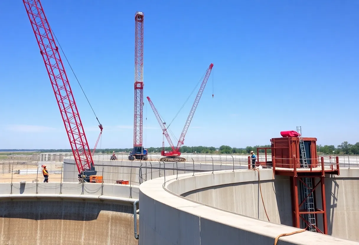 Shreveport water storage facility undergoing upgrades