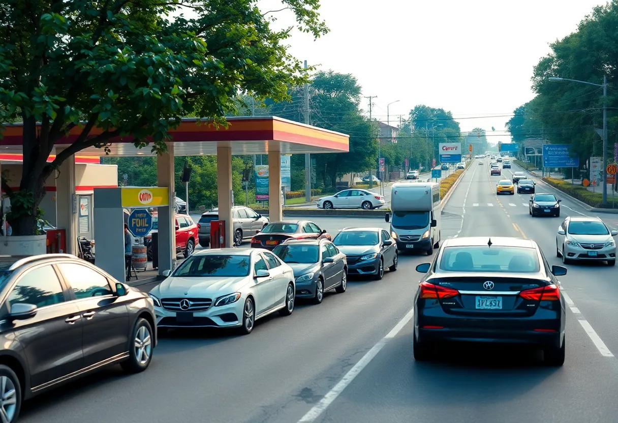 Visual representation of the proposed Take 5 Oil Change facility with concern for traffic patterns.