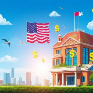 Illustration of a bank merger in Louisiana