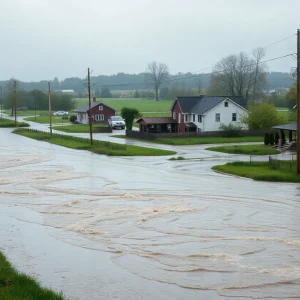 Severe flash flooding affecting homes and roads in Western Virginia