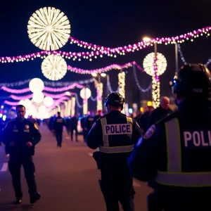Police presence during Independence Day celebrations in Shreveport