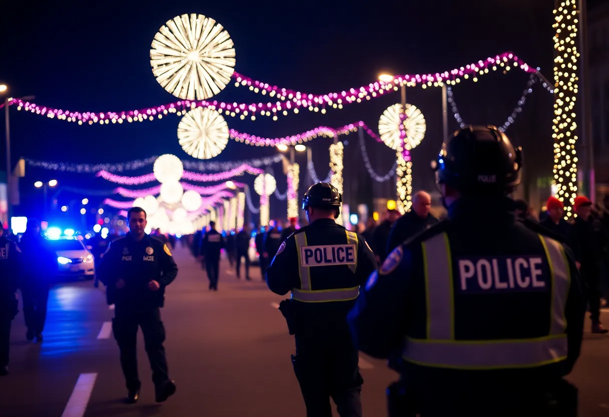 Police presence during Independence Day celebrations in Shreveport