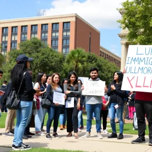 LSU students advocating for immigrant rights on campus